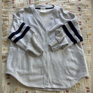 Offline by Aerie Throwback Fleece Cardigan